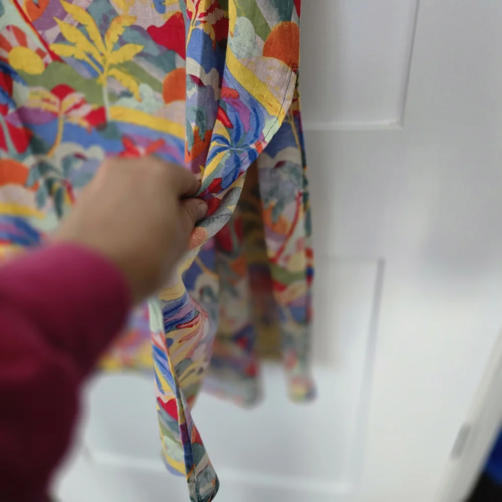 NWT Marine Layer Size 2 Multicolor Tropical Maxi Skirt